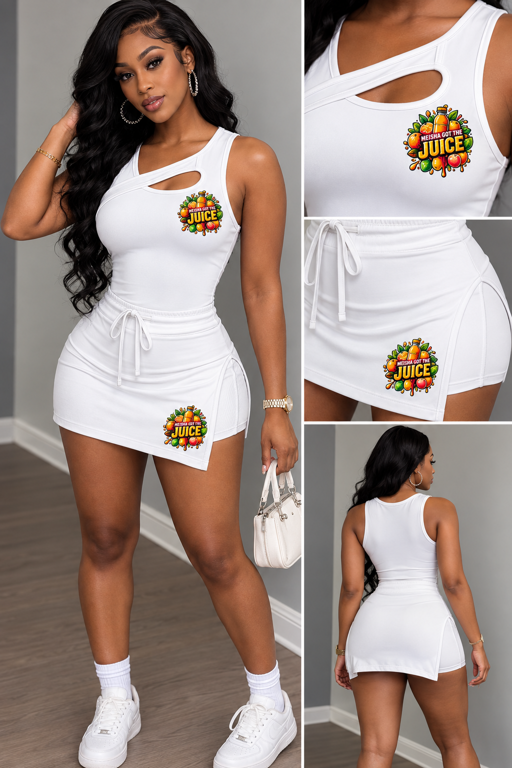 White Sportswear Set