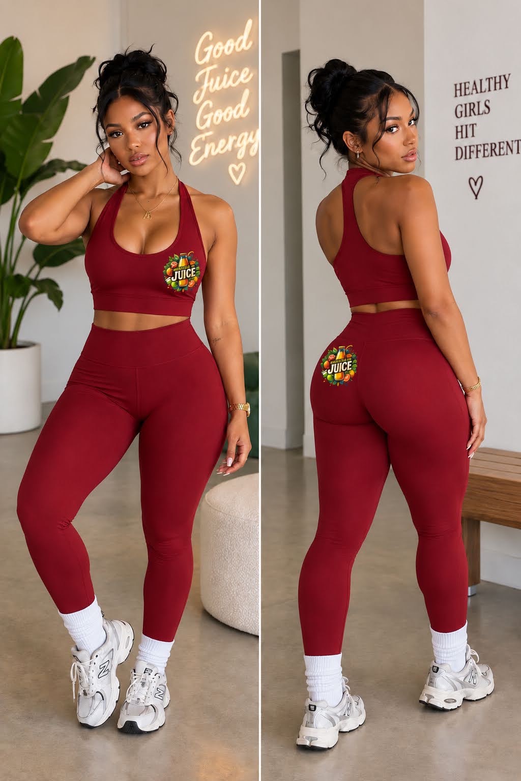 Burgundy Sportswear Set